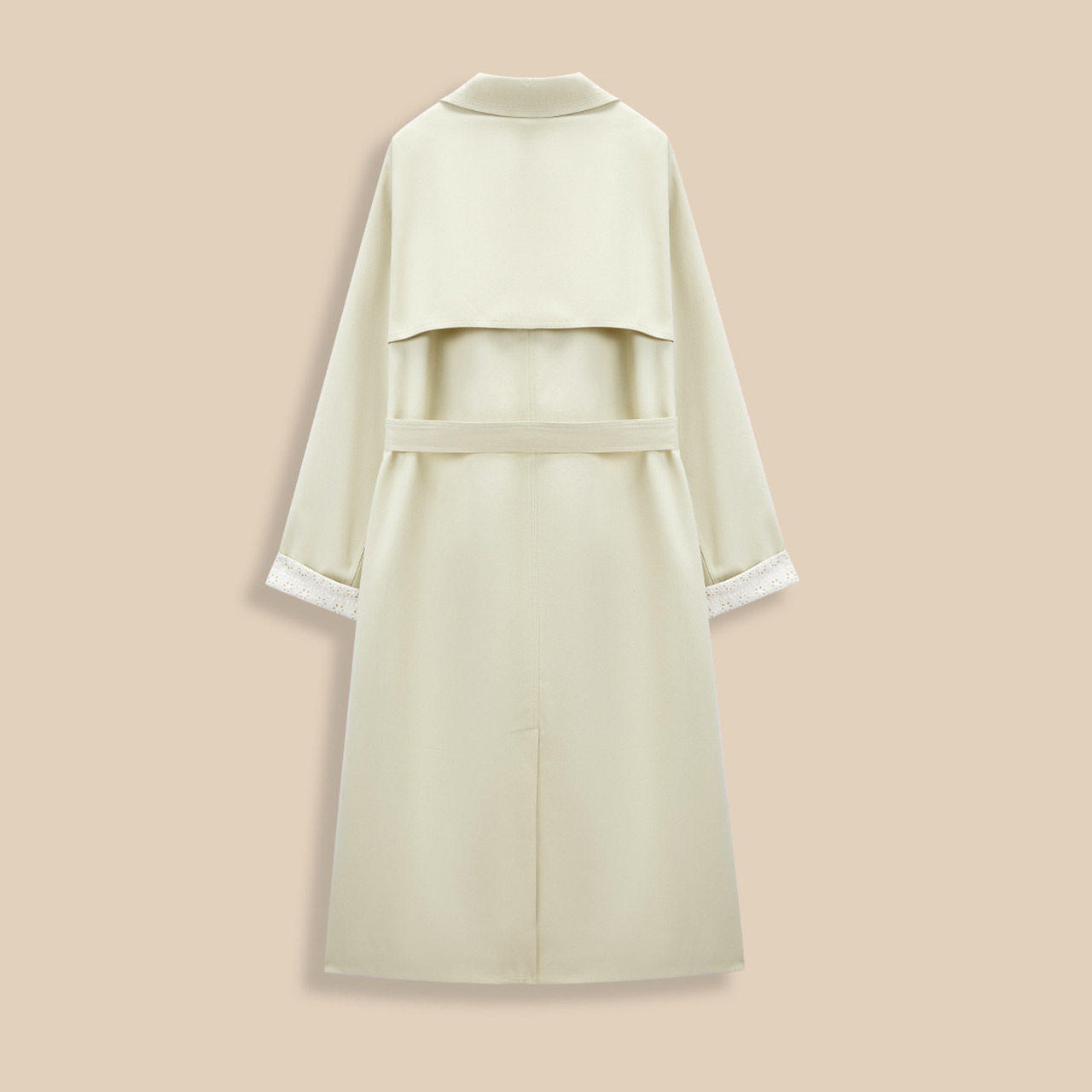 IEF/爱依服【大码女装】2025秋季新款英伦风通勤百搭风衣长外套,淘宝优惠券,粉丝福利购,淘宝优惠卷