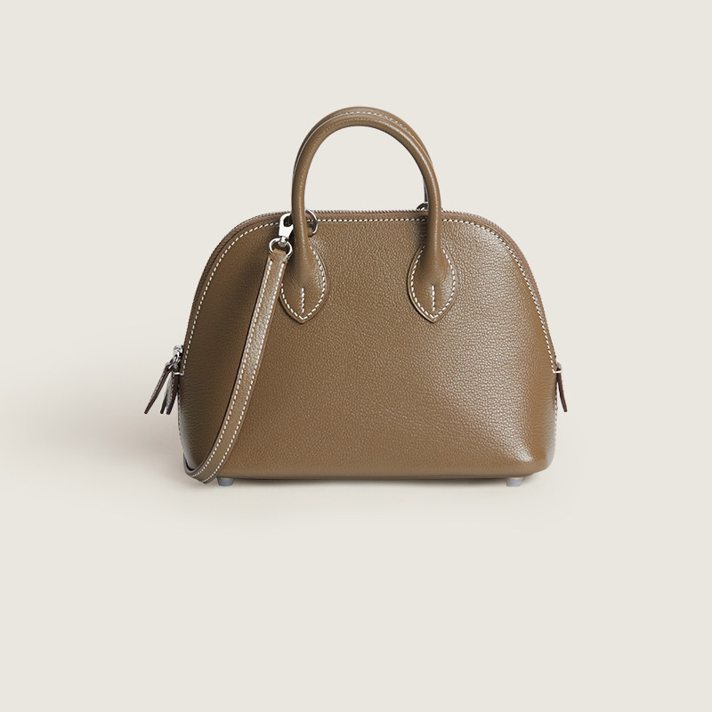 高级订制轻奢欧美手工缝线进口EVE山羊皮Mini女包保龄球贝壳包包,淘宝优惠券,粉丝福利购,淘宝优惠卷