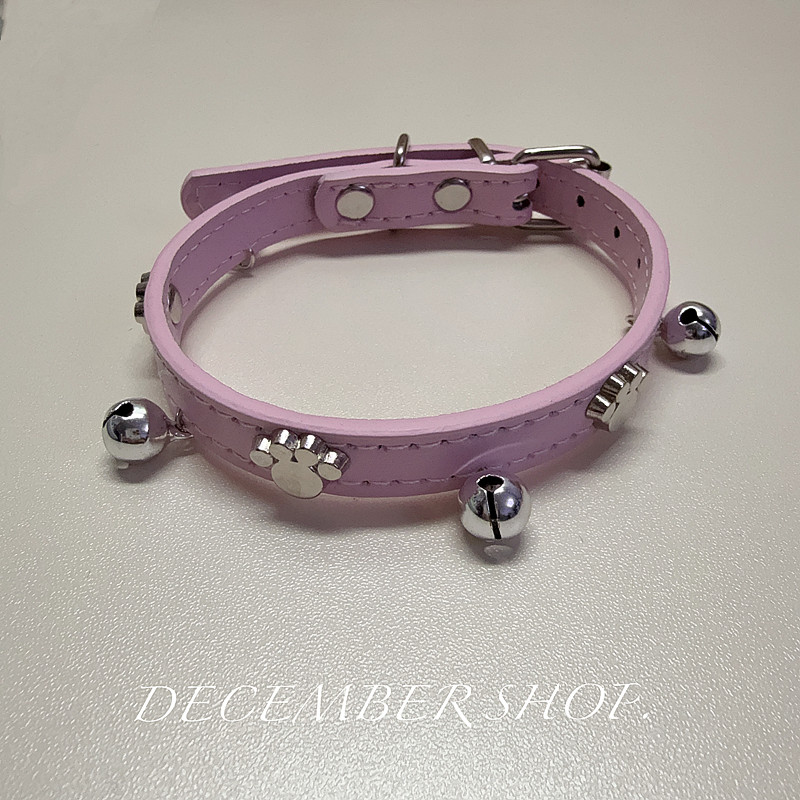 包邮可爱猫咪铃铛脚环脚链少女软妹铃铛脚环萝莉女脚绳宠物礼物 - 图3