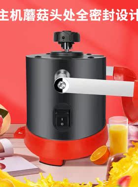 出口商用大功率榨汁机原汁机橙汁机榨姜汁苹果胡萝卜汁机大口径