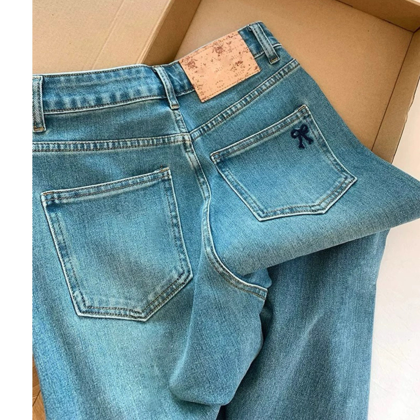 大碗plus定制大码女装微胖mm复古水洗直筒牛仔秋季宽松显瘦九分裤,淘宝优惠券,粉丝福利购,淘宝优惠卷