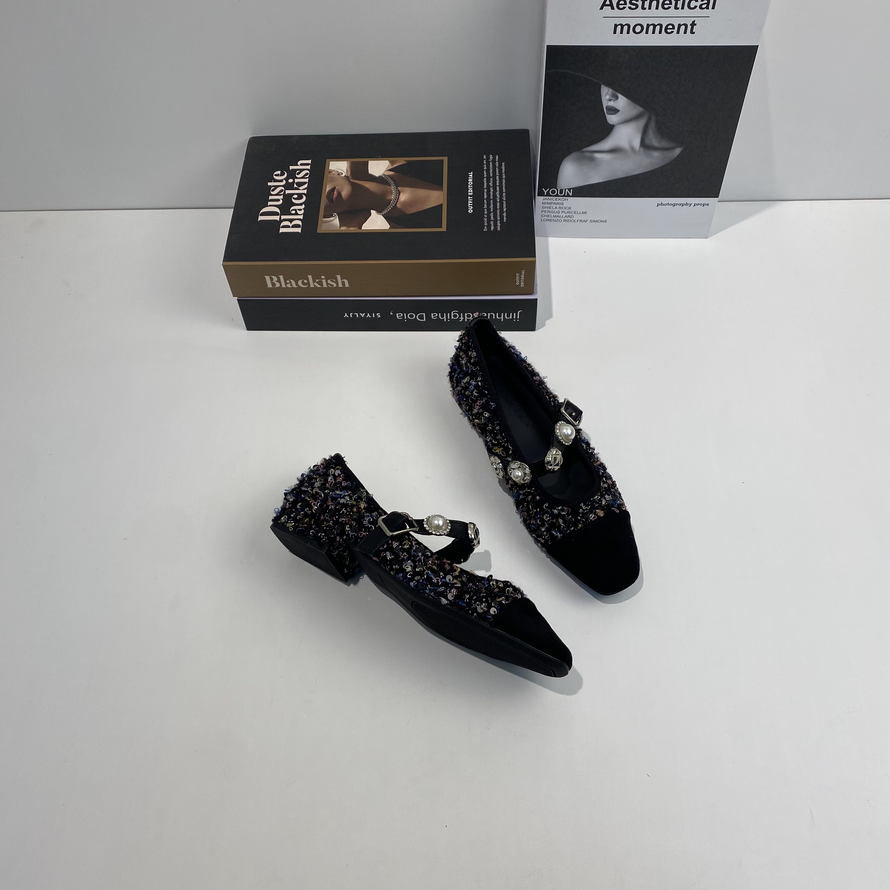 2026新款法式小香风平跟单鞋女春秋休闲气质一字扣玛丽珍鞋晚晚鞋,淘宝优惠券,粉丝福利购,淘宝优惠卷