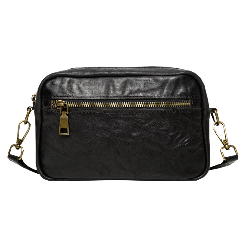 2026新款单肩包男生真皮斜挎包时尚潮流韩版邮差包青年牛皮小背包,淘宝优惠券,粉丝福利购,淘宝优惠卷