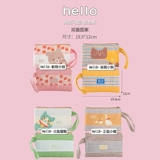 Маленькая небольшая сумка, маленькая сумка клатч, милый портативный тканевый мешок, кошелек, мобильный телефон, широкий экран, в корейском стиле