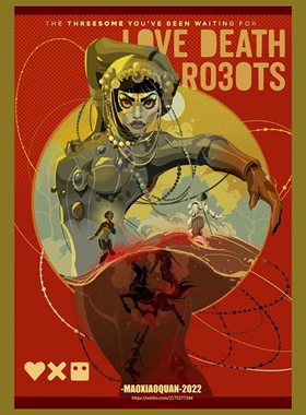 爱死机三季全海报/爱死亡与机器人/Love, Death & Robots 装饰画