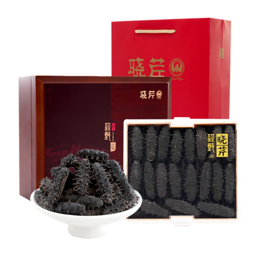 晓芹海参 大连海参 淡干海参 61-80头 500g 海参 水产干货 辽刺参 - 图2