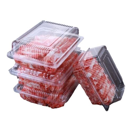 1斤装羊肉卷肥牛卷包装盒一次性透明塑料250克500克装打包肉片盒 - 图3