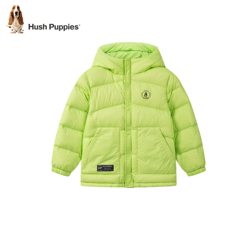 暇步士童装儿童轻薄羽绒服冬季新款男童女童保暖舒适连帽加厚外套 - 图3