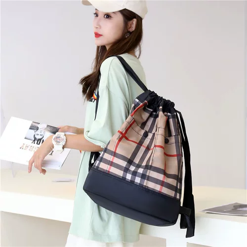 Универсальный нейлоновый мешочек, спортивный вместительный и большой рюкзак, спортивная сумка для путешествий, на шнурках