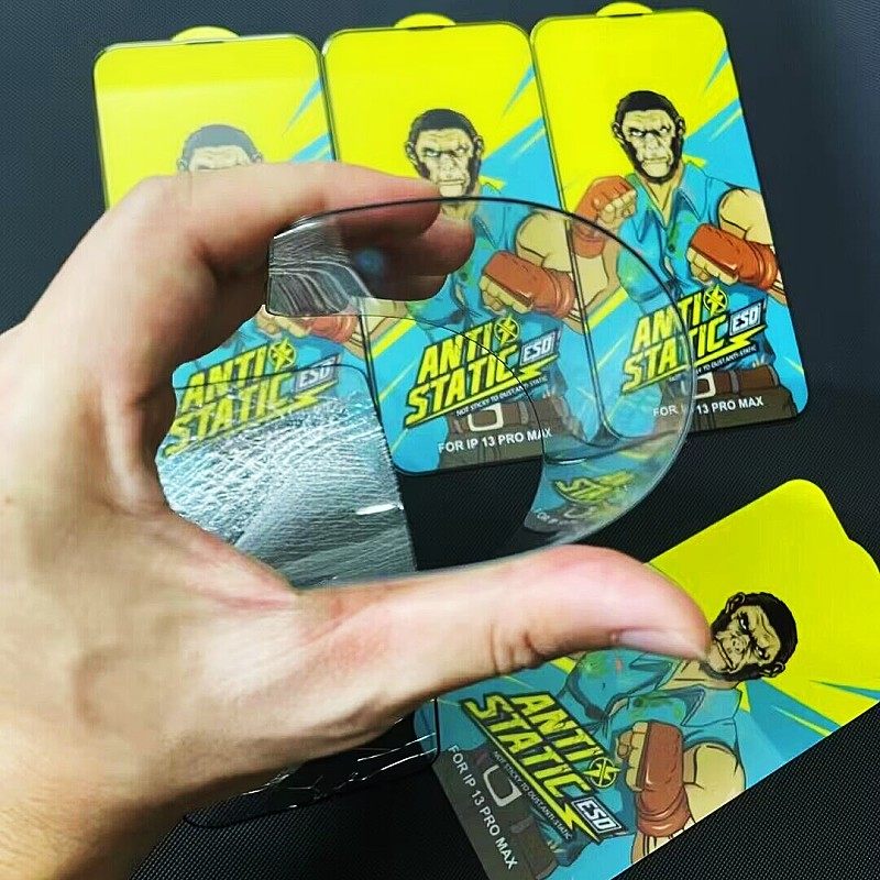 适用于苹果17 15promax 14 13PROMAX  iPhone16 XR大猩猩牌丝印高铝带防尘网磨砂防偷窥高清全屏钢化膜批发,淘宝优惠券,粉丝福利购,淘宝优惠卷