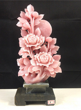 玉石中式客厅办公室天然奇石摆件