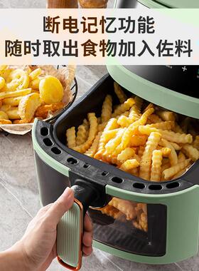 可视6L大容量空气炸锅智能全自动翻炒无油烟薯条机电烤箱