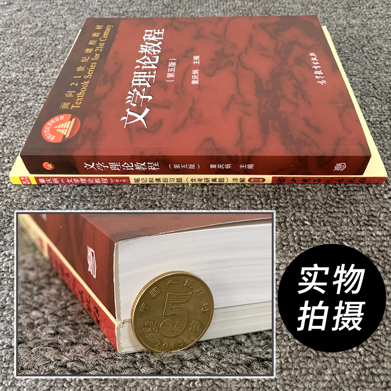 文学理论教程第五版童庆炳教材+同步辅导习题精练考研真题 张剑平 高等教育出版社高校汉语言文学基础课教材文学理论笔记考研真题 - 图1