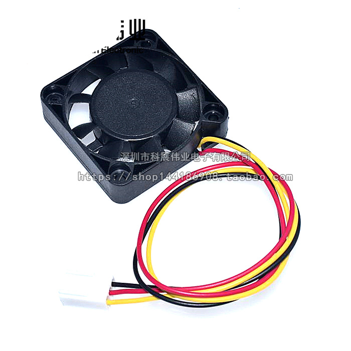 Small fan 4*4CM 4010S computer/chassis/fan cooling fan 3 wires with plug