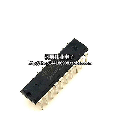 全新国产74HC245 74HC245N SN74HC245N DIP-20 总线收发器 - 图0