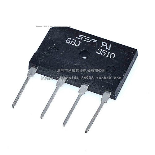 GBJ  KBJ2510/1010/1510/3510/5010 扁桥 直插 整流桥 桥式整流器 - 图2
