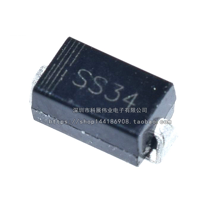 SS34 SMA 贴片IN5822 1N5822 4MMX2.6MM 二极管 （50个） - 图0