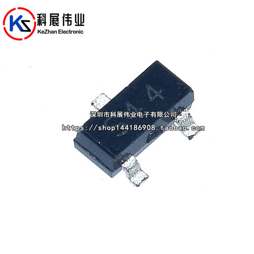 全新 BAS40-04 丝印S44 SOT-23 200mA 40V贴片肖特基二极管 - 图0