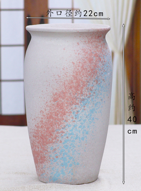 陶瓷宜兴素陶透气花盆