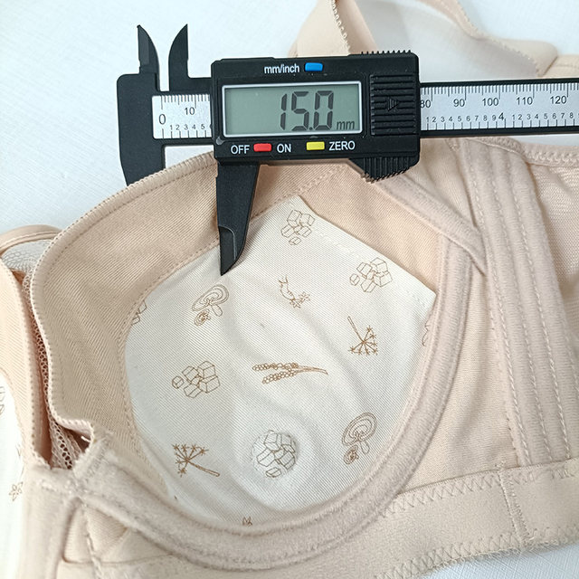 Medium thick owsL soft steel rim cotton push-up bra