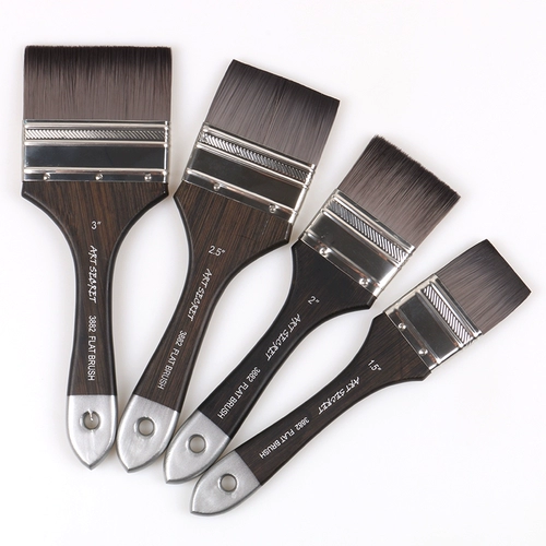 Акварель, нейлоновая кисть, гуашь, пигментированный мел, щетка, акрил, Южная Корея, ручная роспись