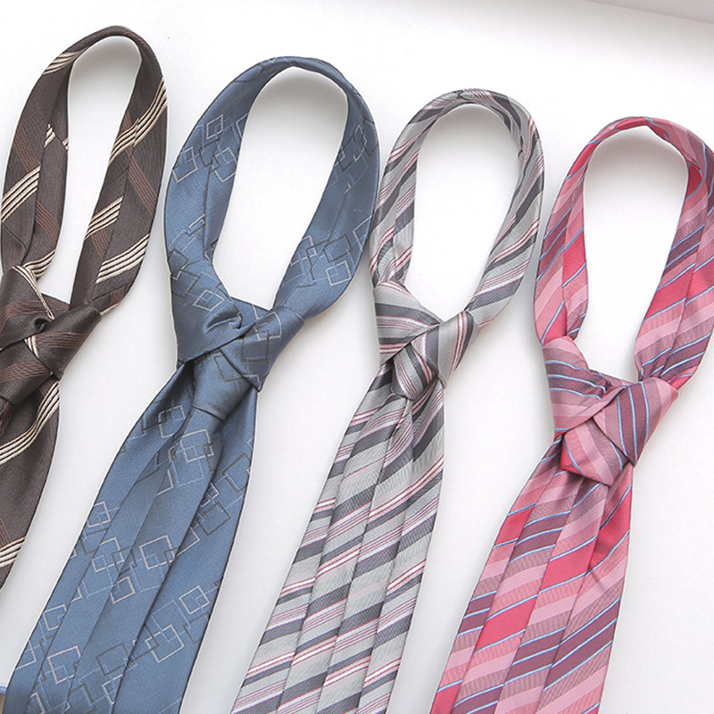 领带男正装拉链式结婚新郎男士商务手打紫色高端懒人免打结一拉得,淘宝优惠券,粉丝福利购,淘宝优惠卷