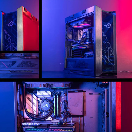 【国补5%】ROG inte Ultra7 270KPlusRTX5080/5060Ti/5070Ti台式电脑diy组装水冷主机太阳神全家桶三角洲吃鸡 - 图2