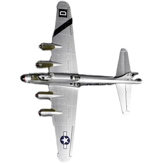 World War II b-17g American air fortress alloy aircraft