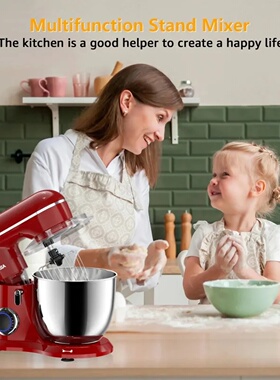 Ailessom New Stand Mixer,6-QT 10-Speed Tilt-Head Kitchen El