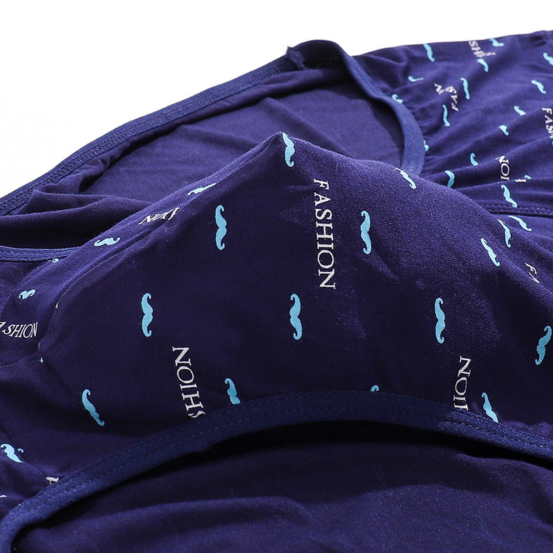 夏肥佬内裤男三角裤莫代尔棉男士中高腰加肥宽松加大码胖子内裤薄,淘宝优惠券,粉丝福利购,淘宝优惠卷