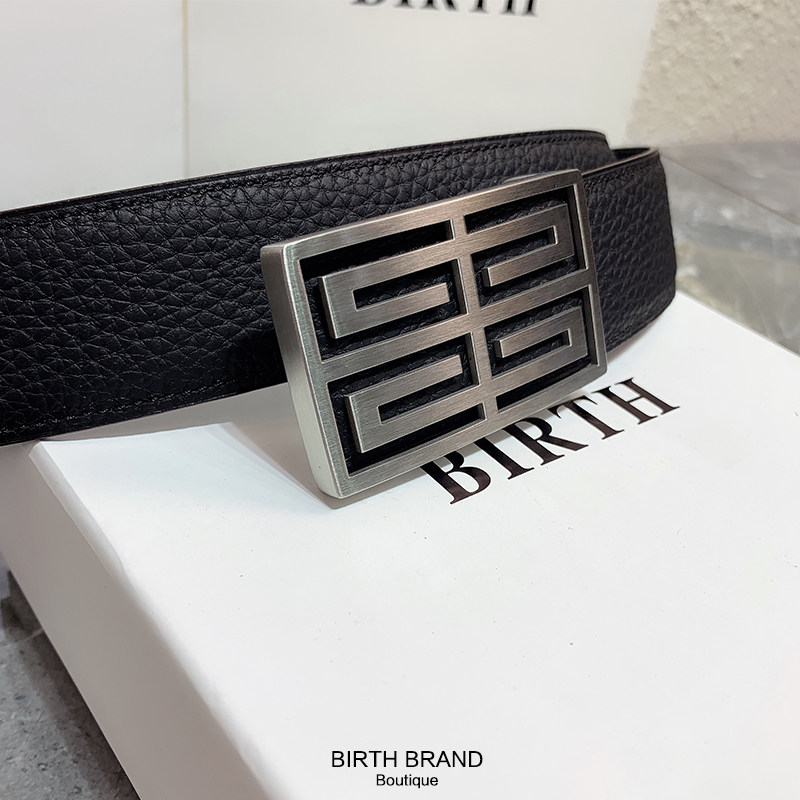 BIRTH正品青年皮带男真皮牛皮韩版潮百搭男士腰带年轻人商务时尚