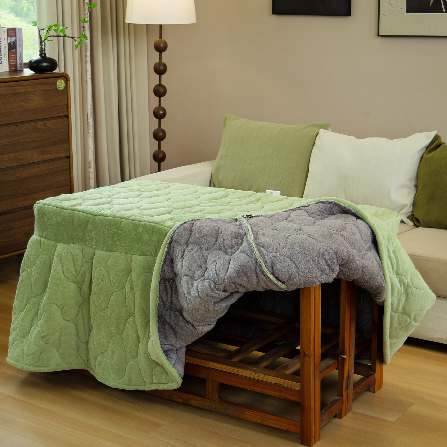 长方形烤火罩烤火桌子罩套茶几电炉罩火炉桌罩家用冬季炉火罩新款,淘宝优惠券,粉丝福利购,淘宝优惠卷