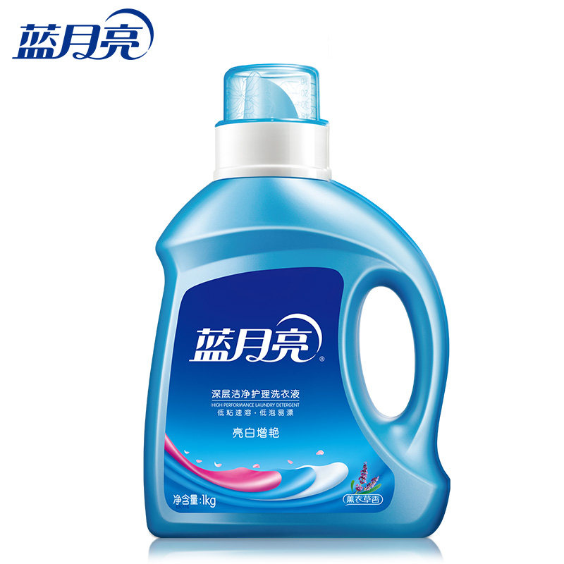 蓝月亮护理3kg促销组合装香洗衣液 亮洁家居常规洗衣液
