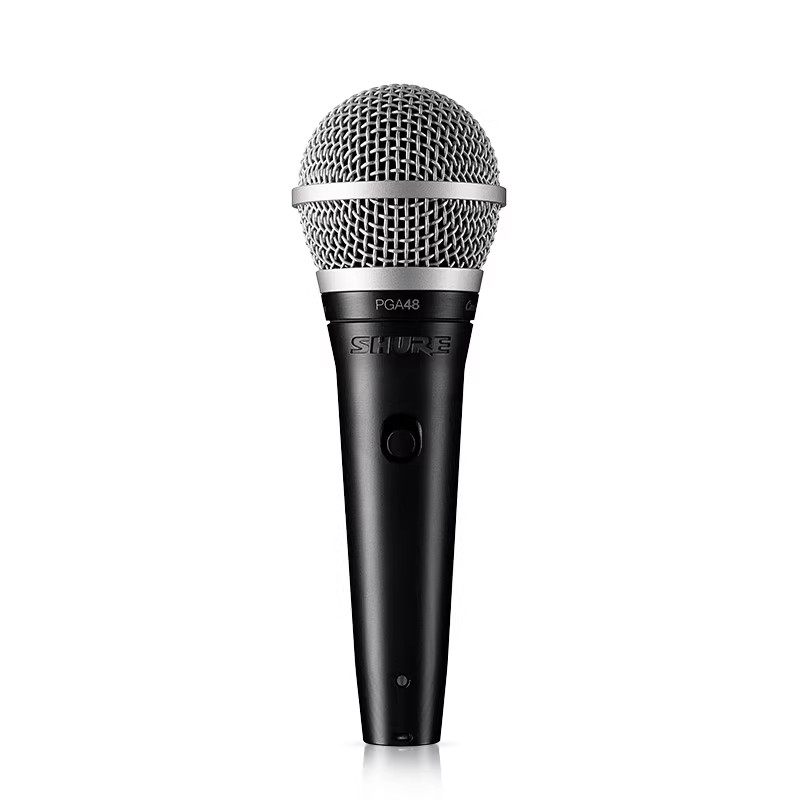 Shure/舒尔 PGA48 PGA58动圈手持麦克风人声演讲直播K歌有线话筒