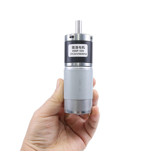直流GP36-555行星减速电机12v24v马达微小型低速大扭力齿轮可调速 - 图1