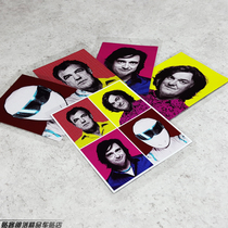 Post-guest tribal car sticker tear-off iron Gothic 3-base guests matter stickers personality glistening post Mole Rat captain mole rat