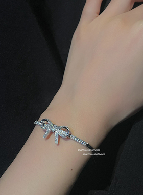 其他日韩女铜合金蝴蝶结手镯