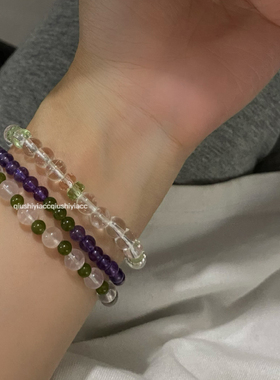 秋十一Acc 新中式水晶手链