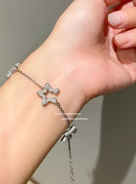 重工微镶星星千金感闪闪手链