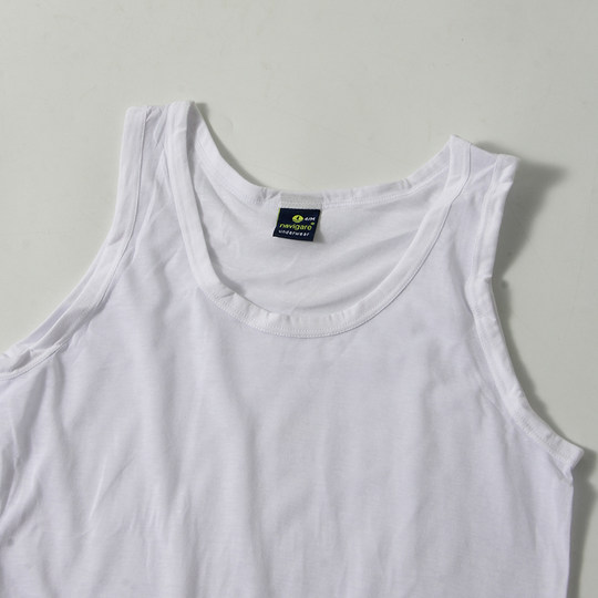 Дышащий, впитывающий пот жилет из чистого хлопка в американском стиле с двумя ребрами.