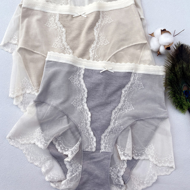 Leggings ນິລະໄພການຍົກກົ້ນບາງໆ modal Lace