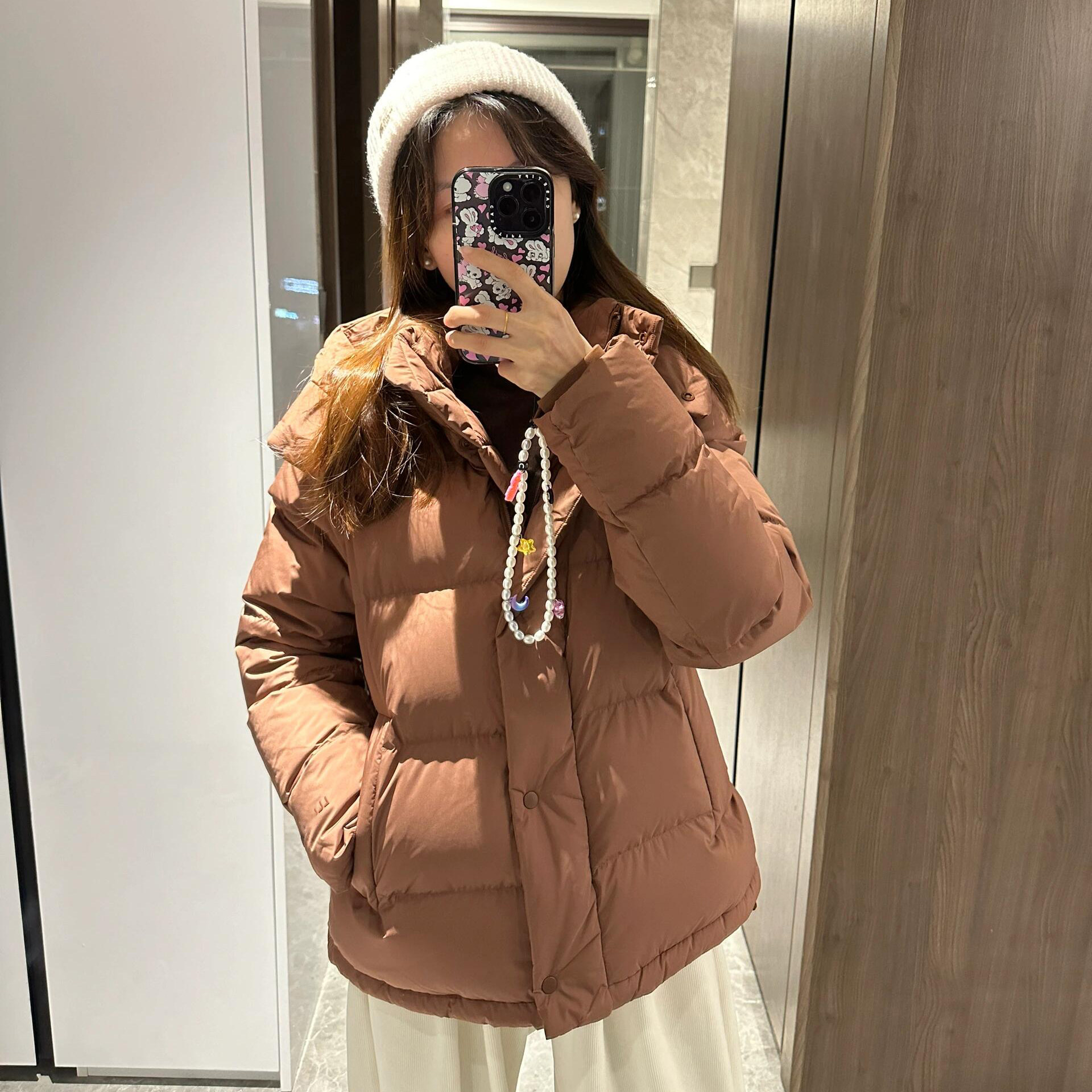 现Lulu同款Wunder  Puff女士五格羽绒服连帽蓬松鹅绒泡芙短款外套,淘宝优惠券,粉丝福利购,淘宝优惠卷