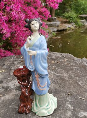 中式风古代四大美女人物装饰品