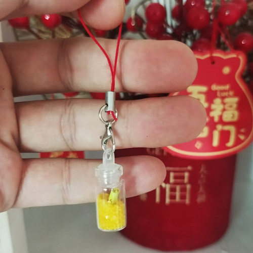 XINTUO保佑平安手机挂饰爆款汽车挂件招财香薰高档挂绳转运饰品 - 图2