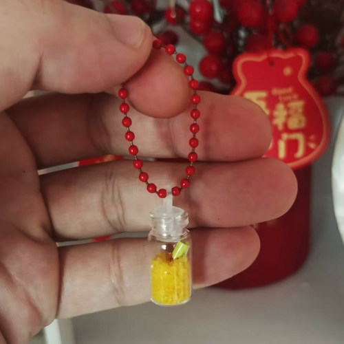 XINTUO保佑平安手机挂饰爆款汽车挂件招财香薰高档挂绳转运饰品 - 图3
