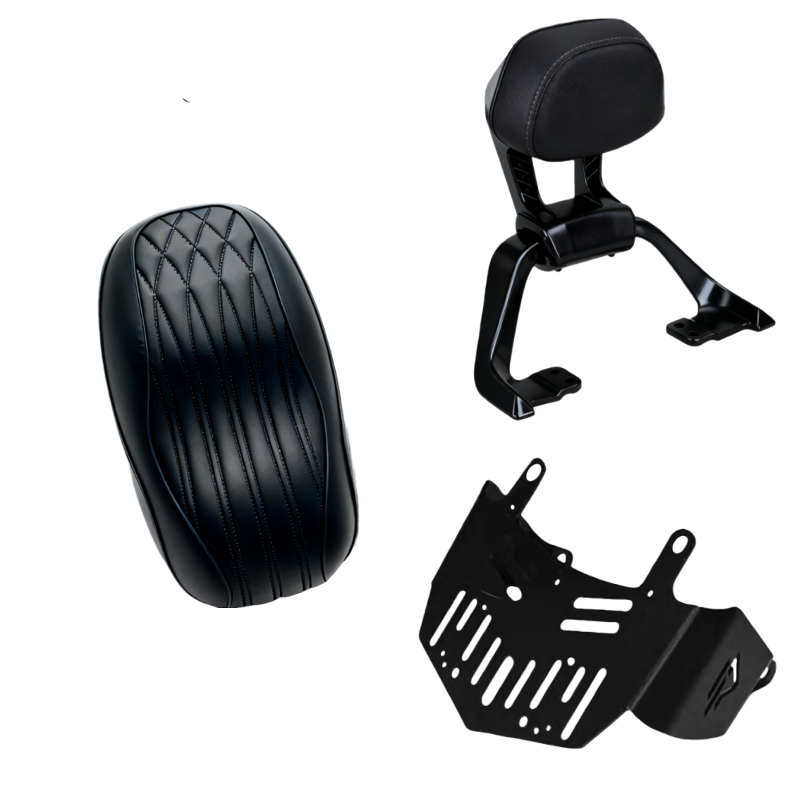 适用九号MMax110mk2/FZ110/F90M/机械师一体坐垫坐包短尾改装配件 - 图3