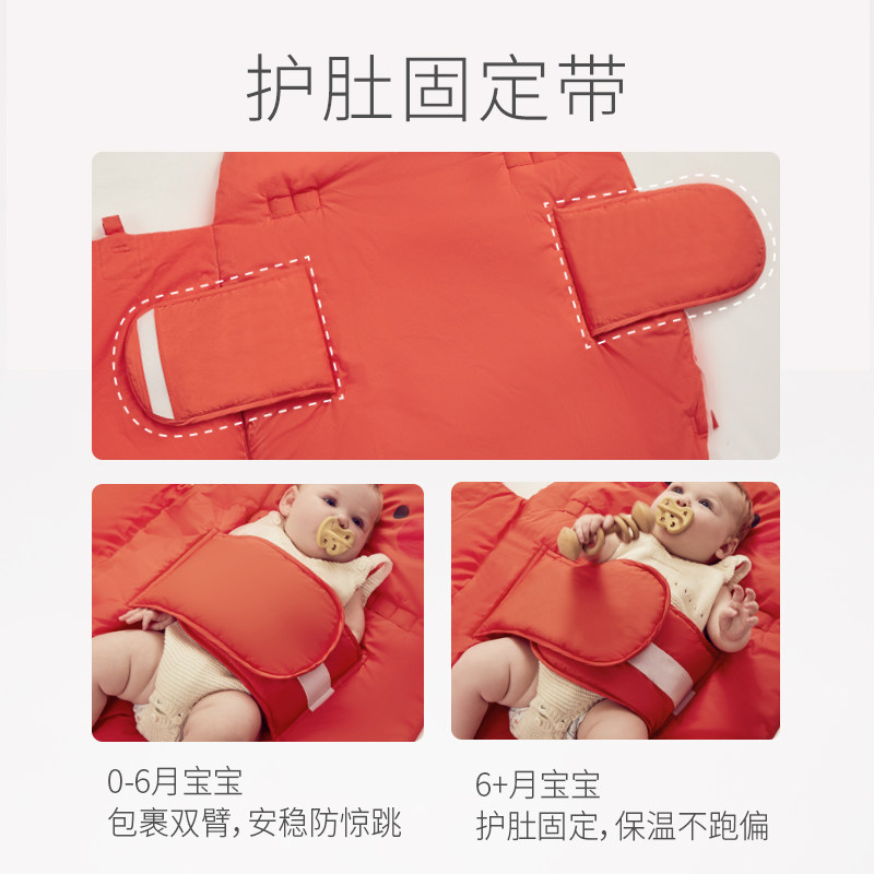 婴儿睡袋冬四季通用春秋冬款新生儿童宝宝防惊跳恒温防踢被子神器,淘宝优惠券,粉丝福利购,淘宝优惠卷