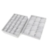 Cao cấp flannel mặt dây chuyền đồ trang sức tấm nhẫn đồ trang sức tấm băng hoa cashmere vòng cổ hiển thị hộp lưu trữ đồ trang sức - Nhẫn Nhẫn
