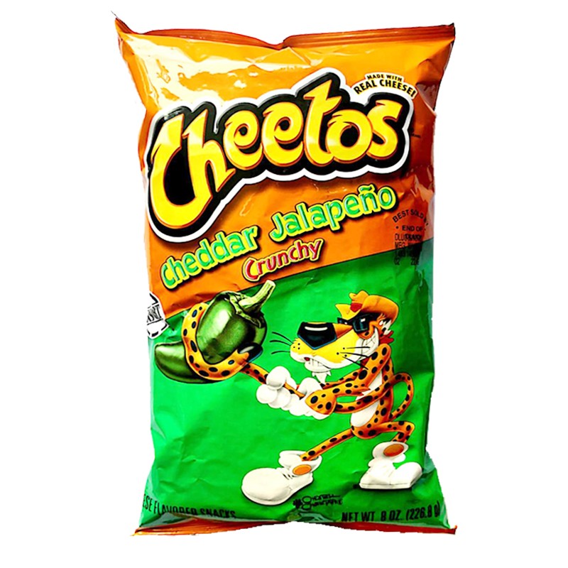 【临期】美国进口奇多Cheetos Cheese Snacks粟米棒零食谷物片-图1