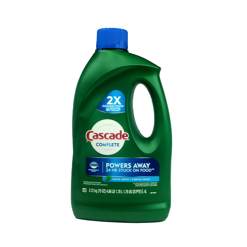 Cascade special detergent imported from the United States